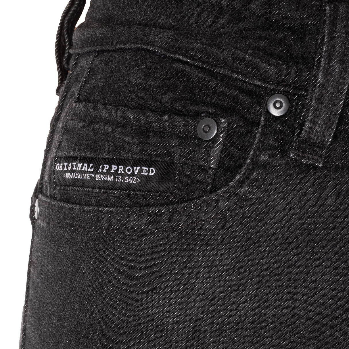 Oxford Original Approved Sofia AA Women's Slim Motorcycle Jeans Black