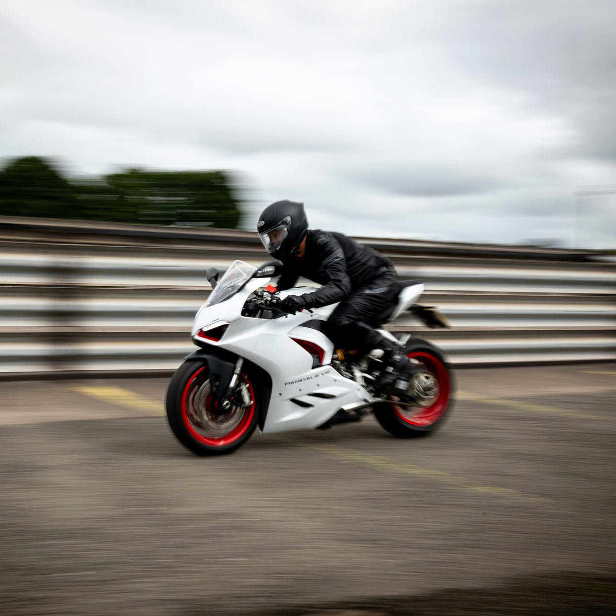 Oxford Cypher 1.0 Men's Leather Motorcycle Jacket Black