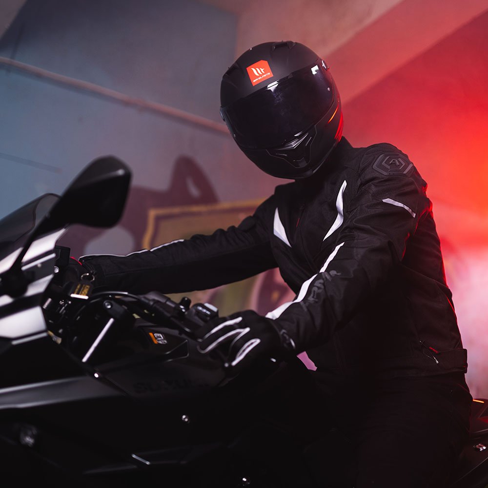 ARMR Eyoshi 3.0 Air Men's Motorcycle Jacket Black Light Grey