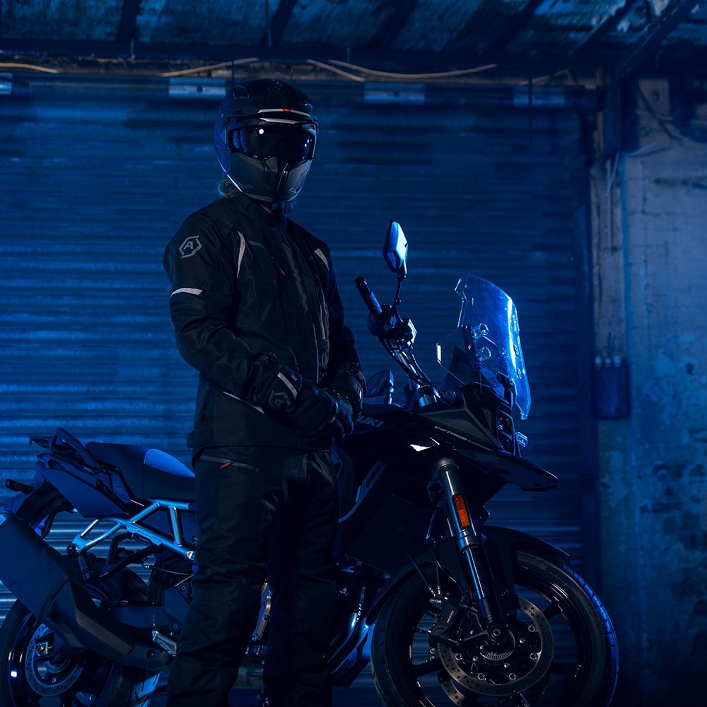 ARMR Kiso 4.0 Men's Waterproof Motorcycle Jacket Black