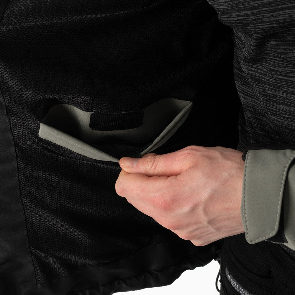 ARMR Kyoto 1.0 Men's Motorcycle Jacket Green Fluo Yellow