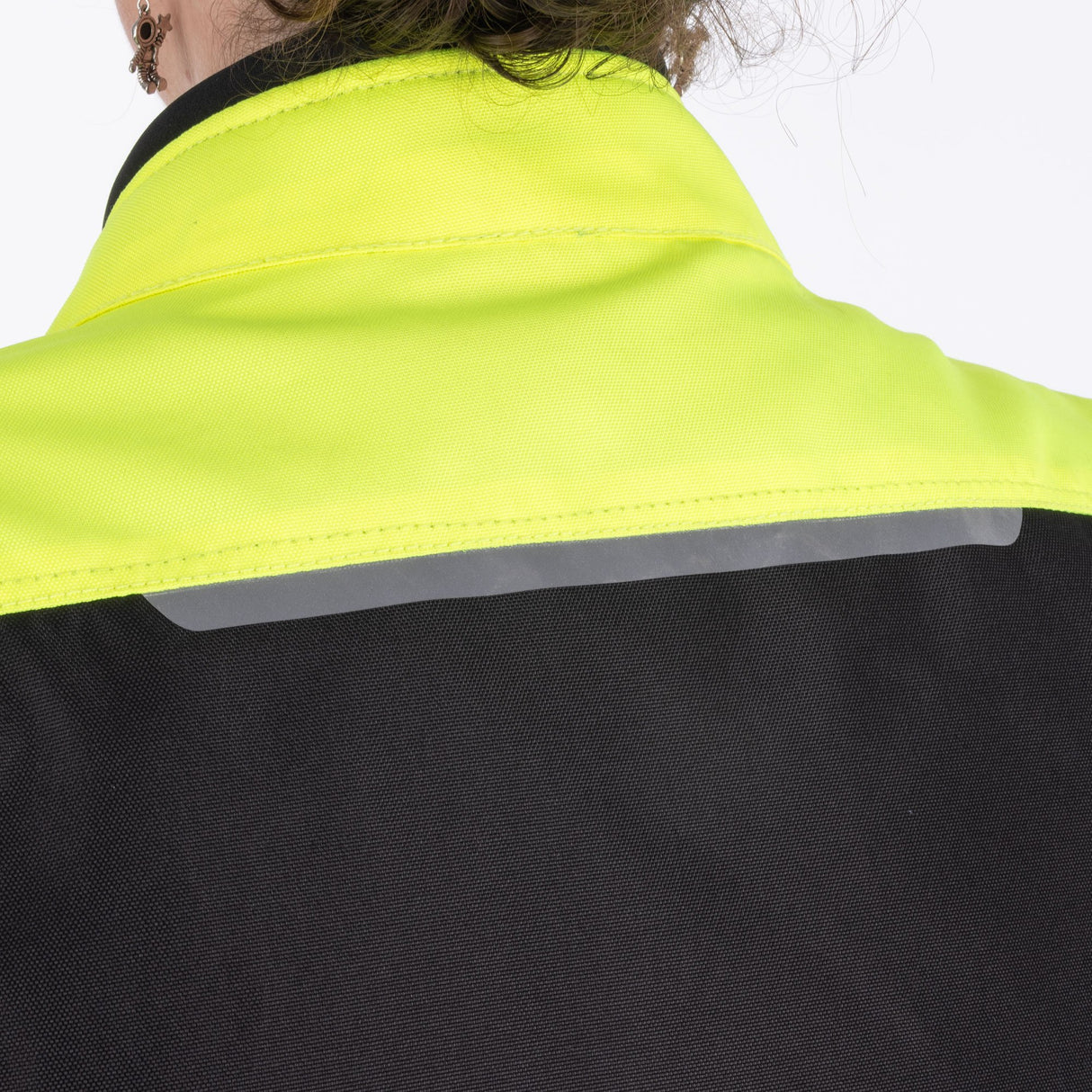 Spartan Long Waterproof Ladies Jacket Black/Fluo