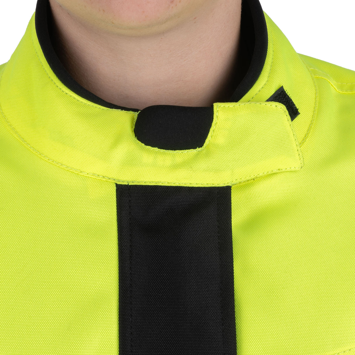 Spartan Long Waterproof Ladies Jacket Black/Fluo