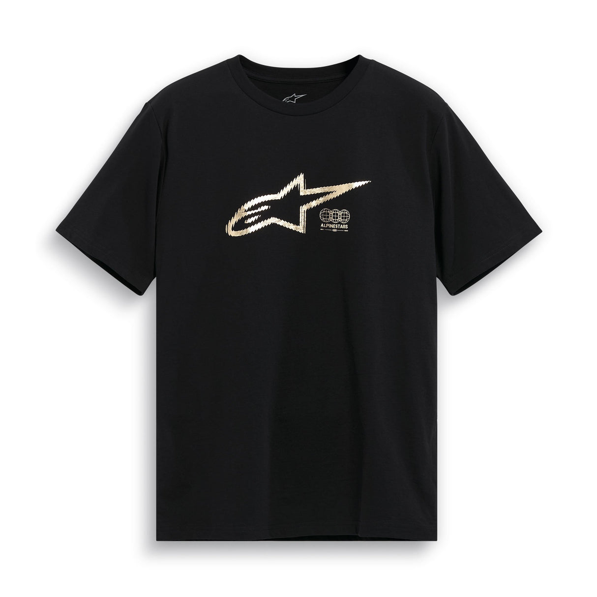 Alpinestars Golden CSF Tee T-Shirt Black Gold