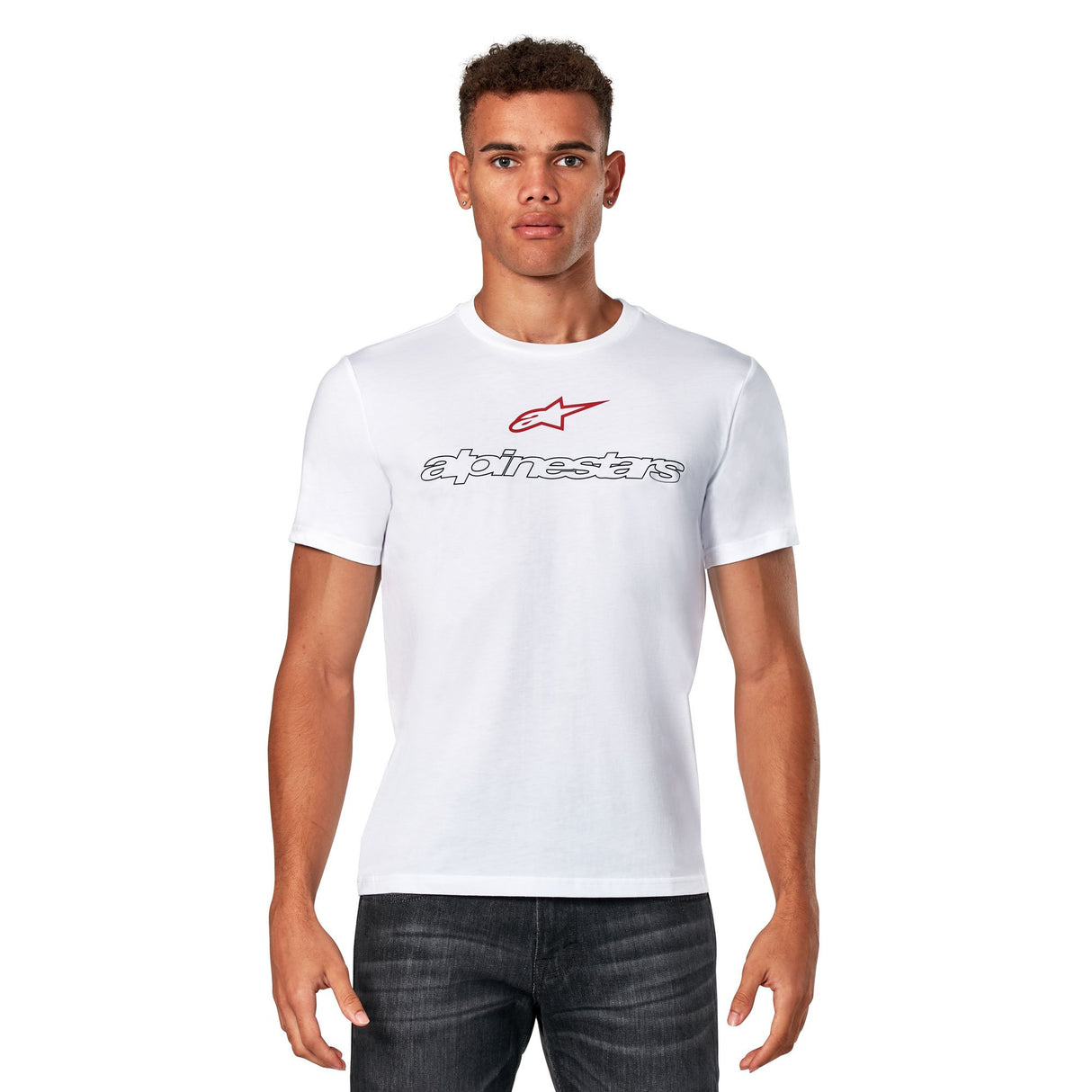 Alpinestars Linear Trace CSF Tee T-Shirt White