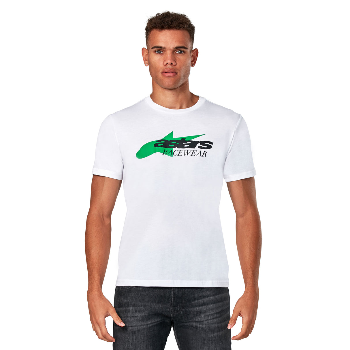 Alpinestars Profile CSF Tee T-Shirt White Green