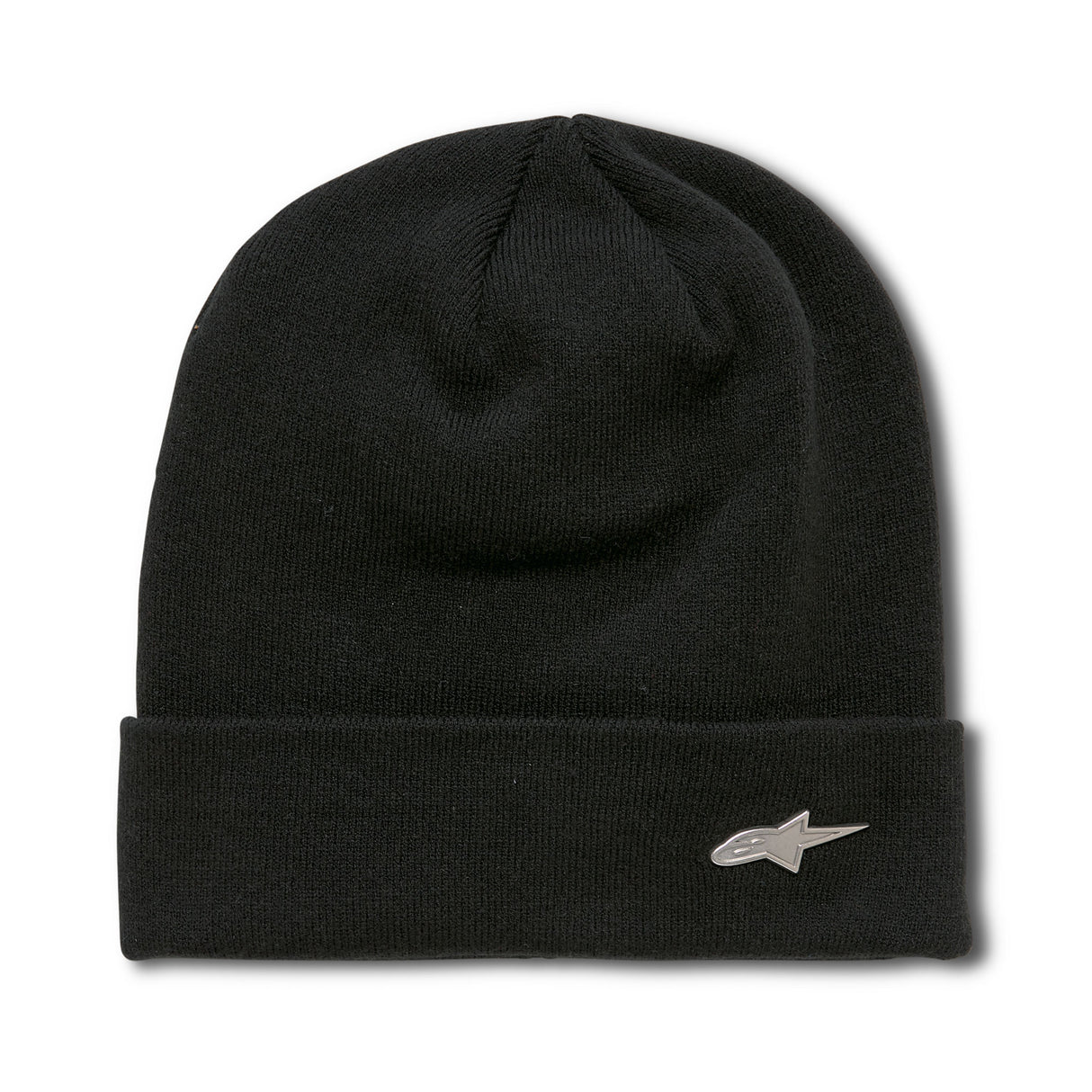 Alpinestars Metal Logo Cuff Beanie Hat Black