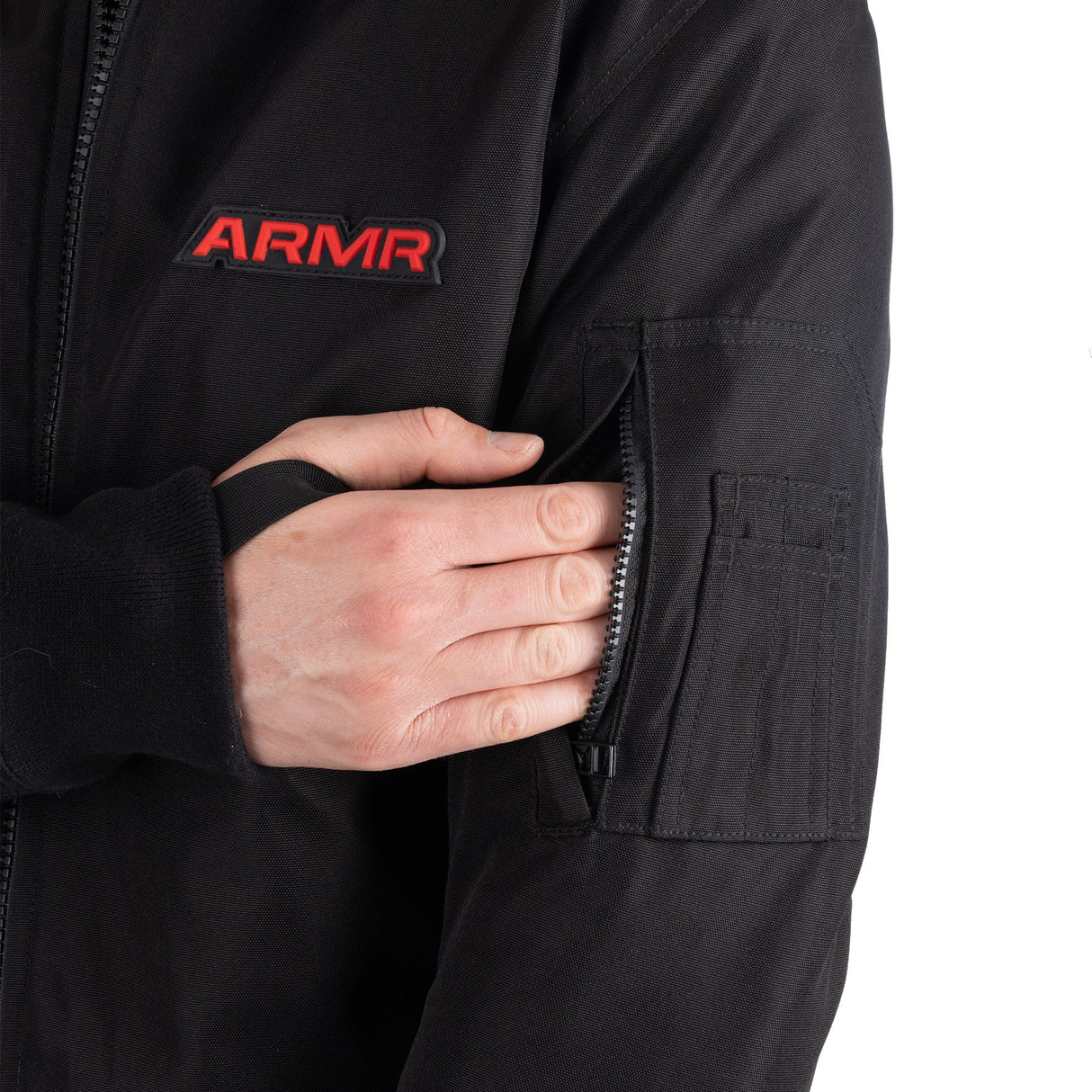 ARMR Bomber 2.0 Men's Motorcycle Jacket Black