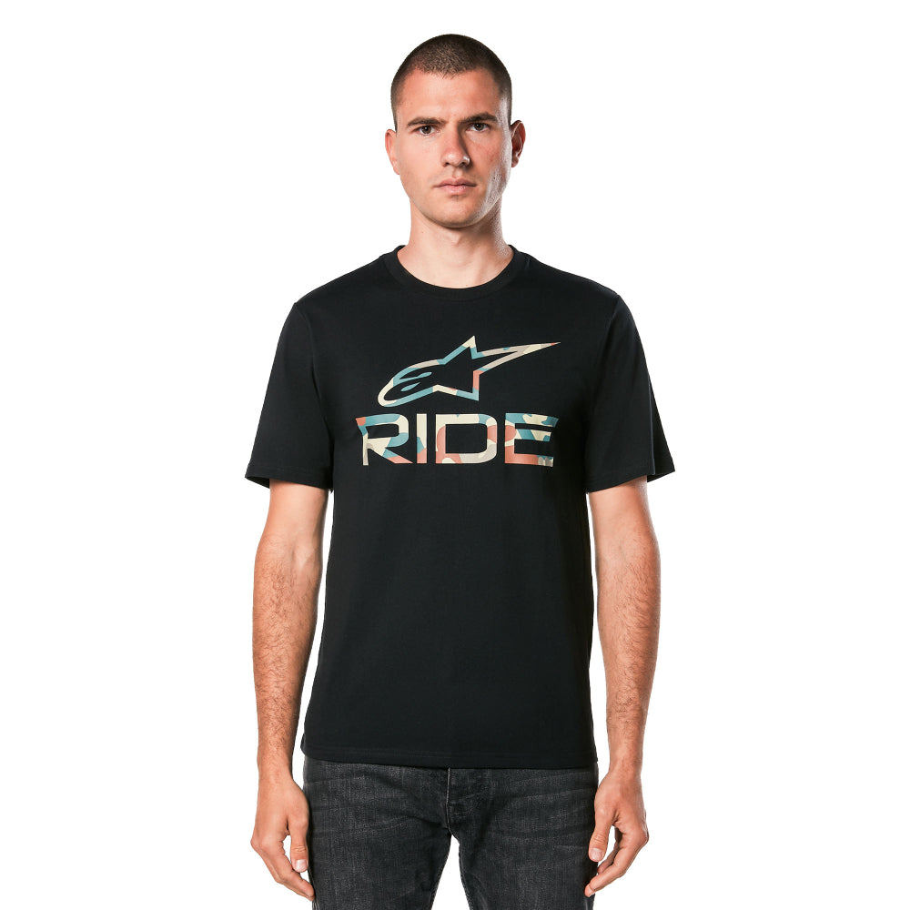 Alpinestars Ride 4.0 Camo CSF Tee T-Shirt Black