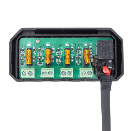 Oxford EL112 Motorcycle Junction Box - 12V With Fused Power Outlets