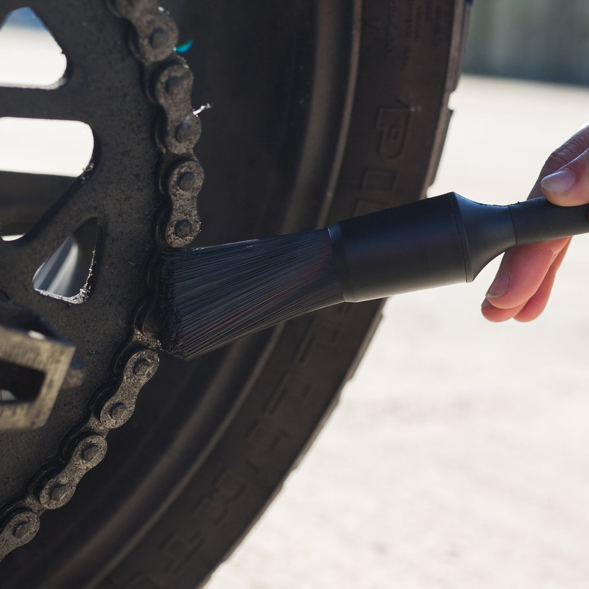 Oxford OX842 Motorcycle Drivetrain Pro Detailing Brush Bike Maintenance