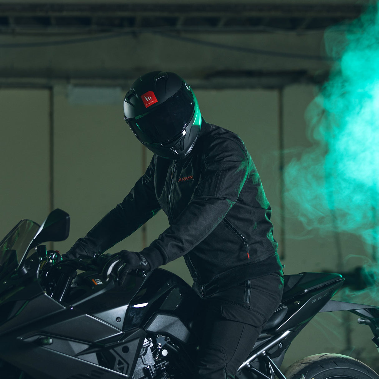 ARMR Bomber 2.0 Men's Motorcycle Jacket Black