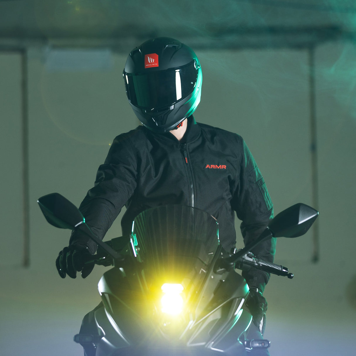 ARMR Bomber 2.0 Men's Motorcycle Jacket Black