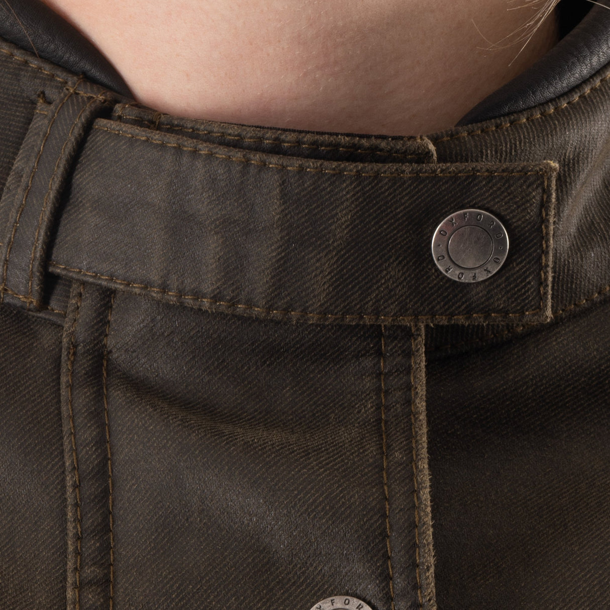 Oxford Sterling D2D Ladies Motorcycle Jacket Khaki