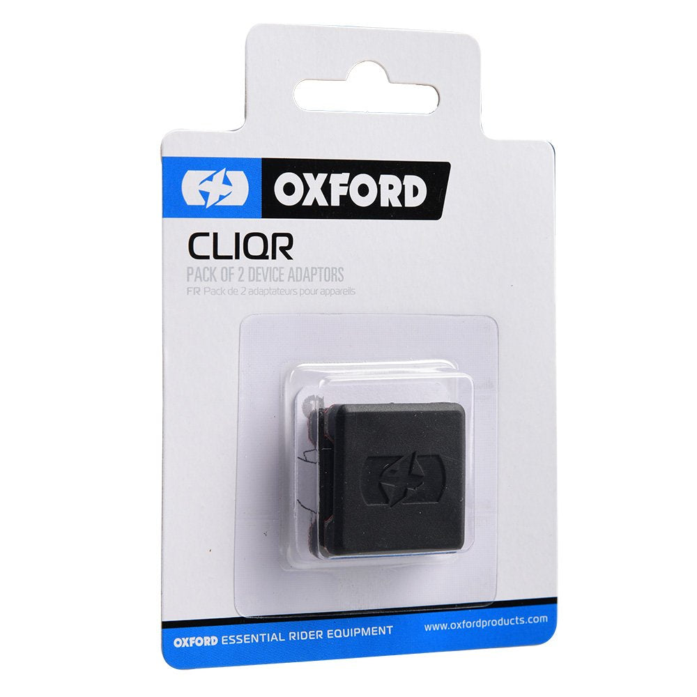 Oxford 2x CLIQR OX849 Spare Device Adaptors Motorcycle Motorbike Phone Holder Sat Nav
