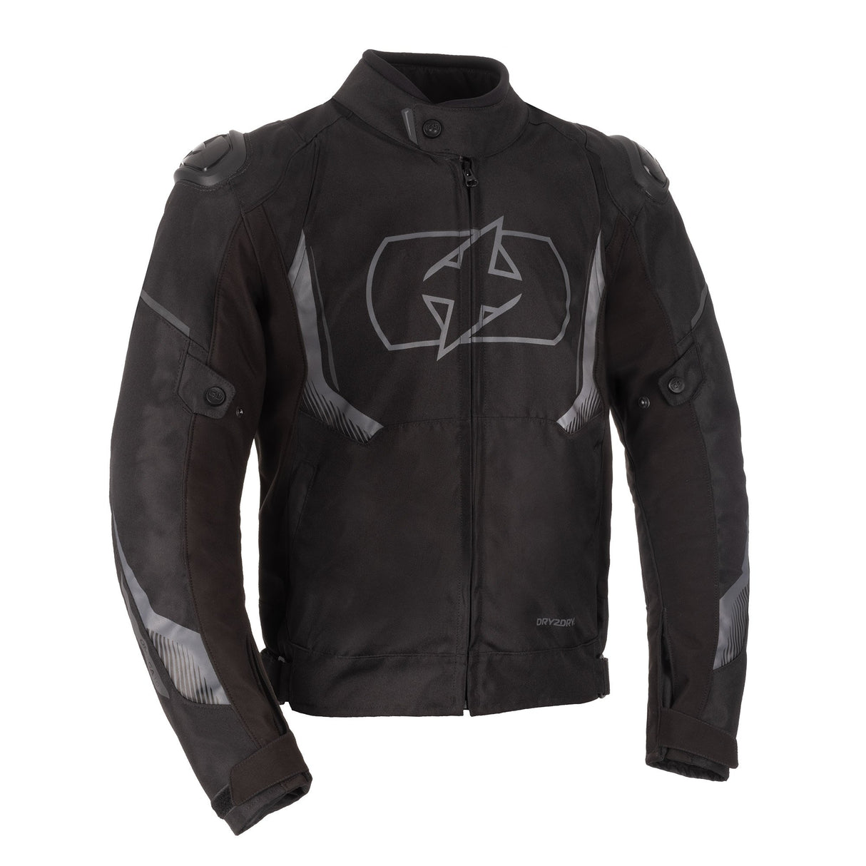 Oxford Omega 1.0 D2D Motorcycle Jacket Stealth Black