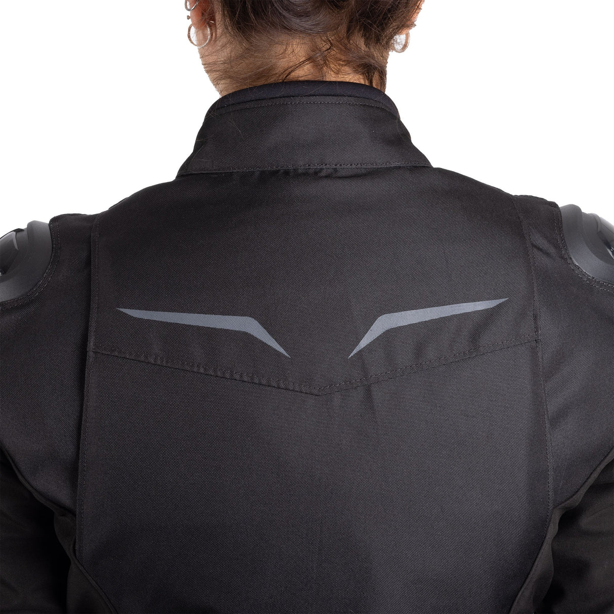 Oxford Omega 1.0 D2D Ladies Motorcycle Jacket Stealth Black