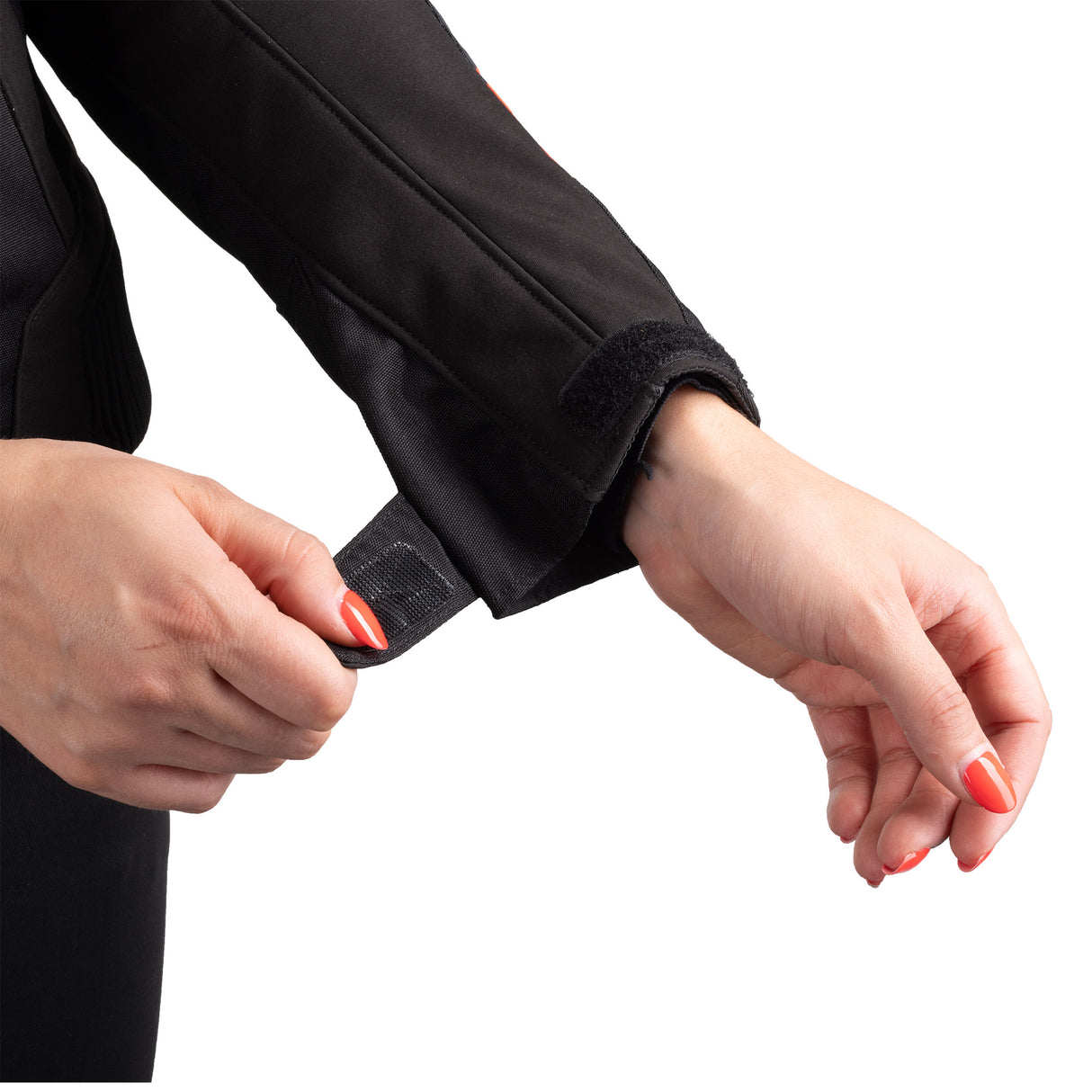 Oxford Omega 1.0 D2D Ladies Motorcycle Jacket Black Camo Red