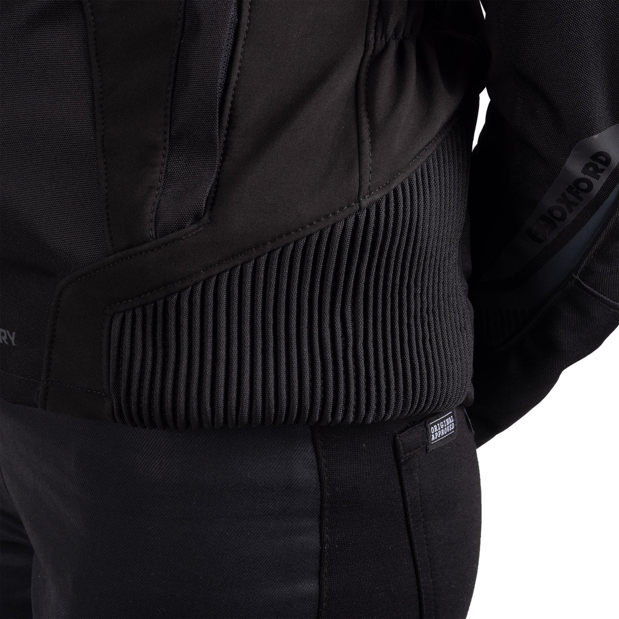 Oxford Omega 1.0 D2D Ladies Motorcycle Jacket Stealth Black