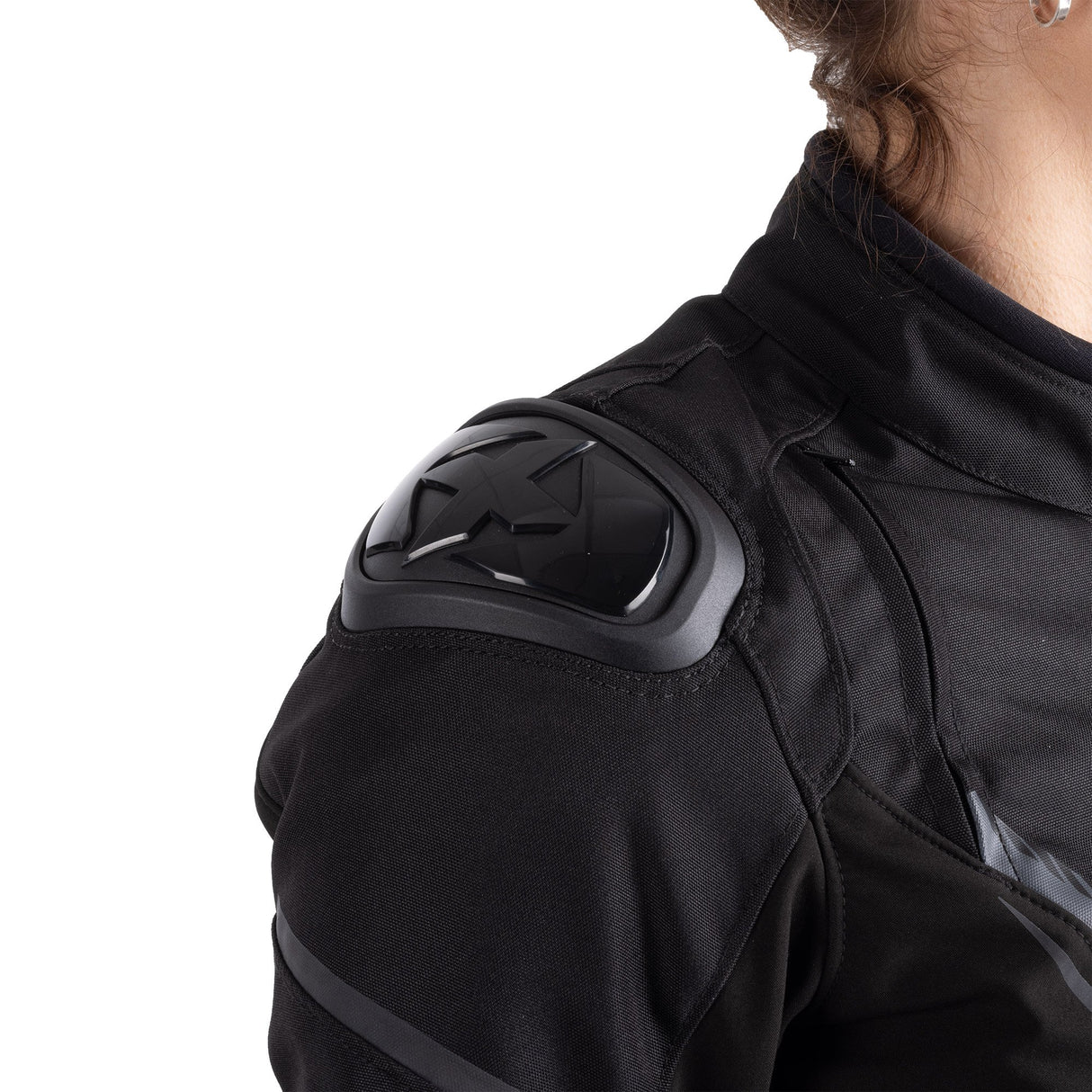 Oxford Omega 1.0 D2D Ladies Motorcycle Jacket Stealth Black