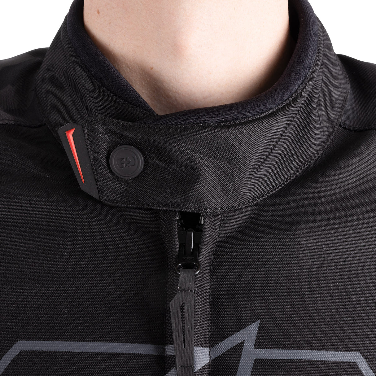 Oxford Omega 1.0 D2D Men's Motorcycle Jacket Black Camo Red