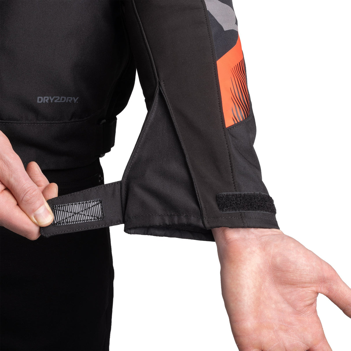 Oxford Omega 1.0 D2D Men's Motorcycle Jacket Black Camo Red