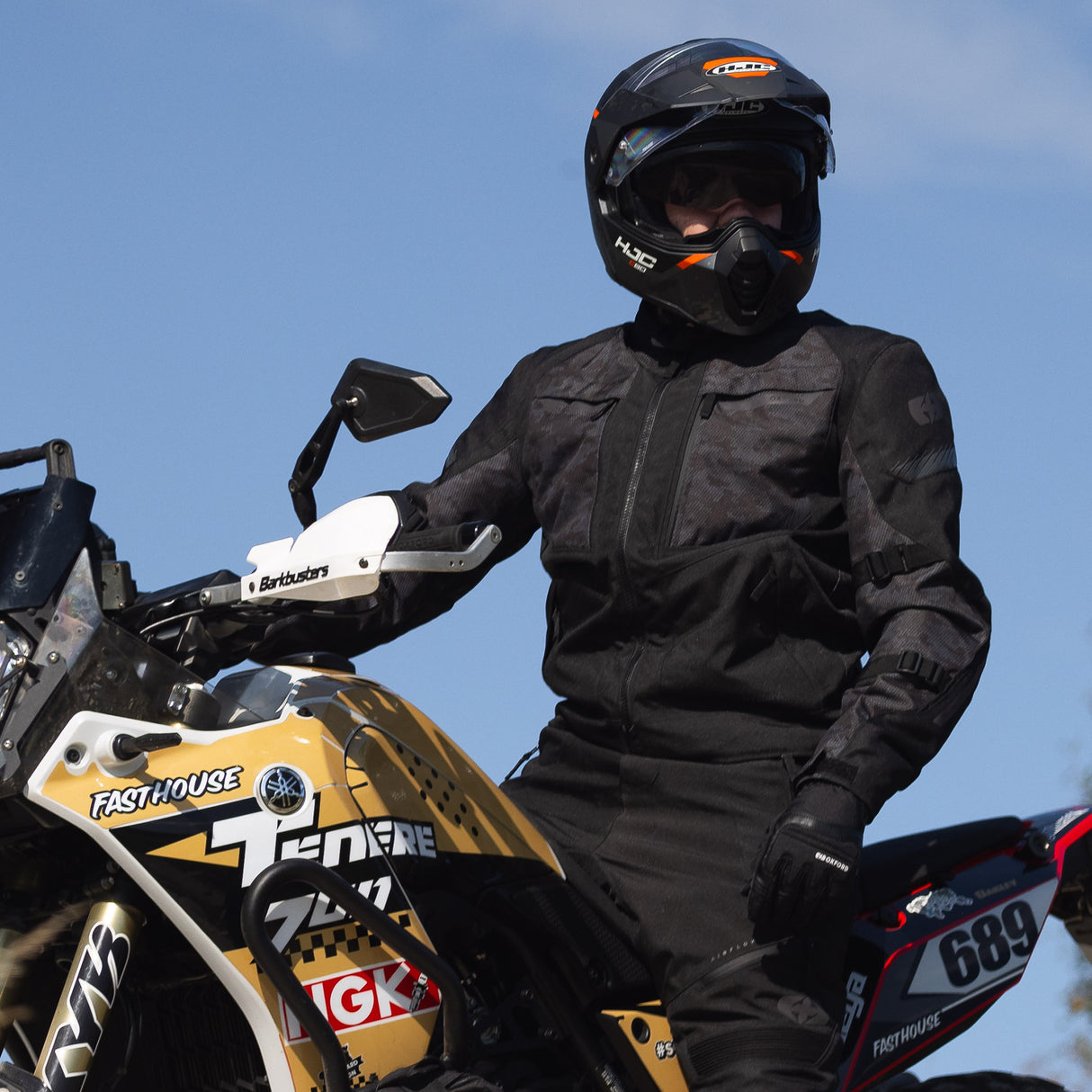 Oxford Toronto 1.0 D2D Men's Motorcycle Jacket Black Camo