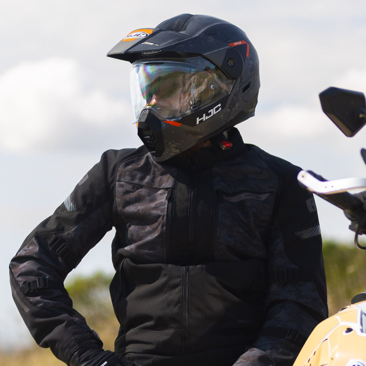 Oxford Toronto 1.0 D2D Men's Motorcycle Jacket Black Camo