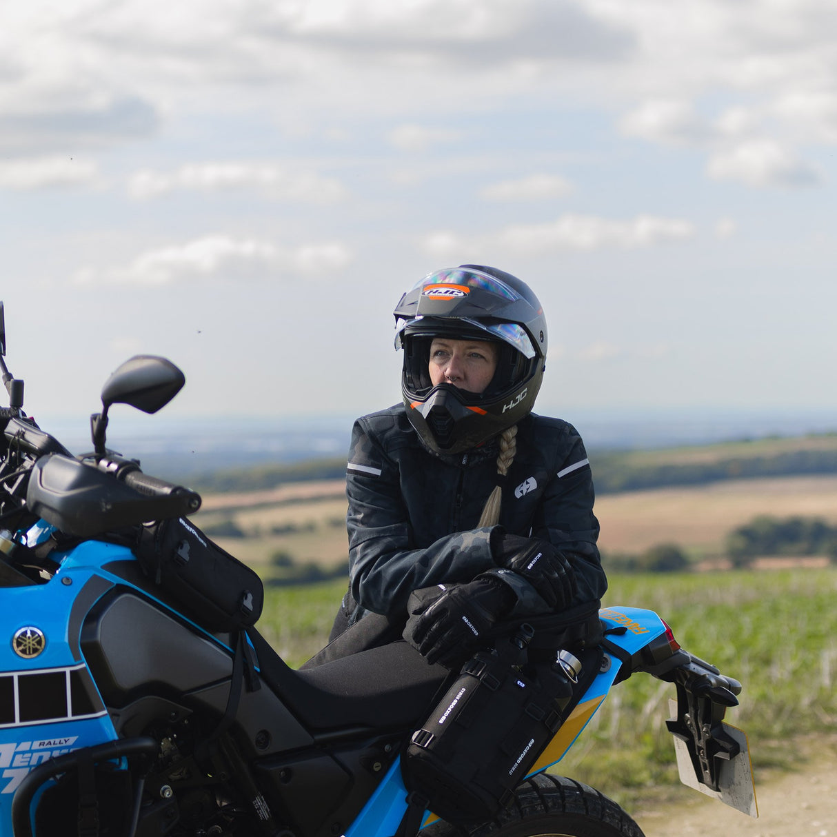 Oxford Valencia D2D 3.0 Ladies Motorcycle Jacket Black Camo