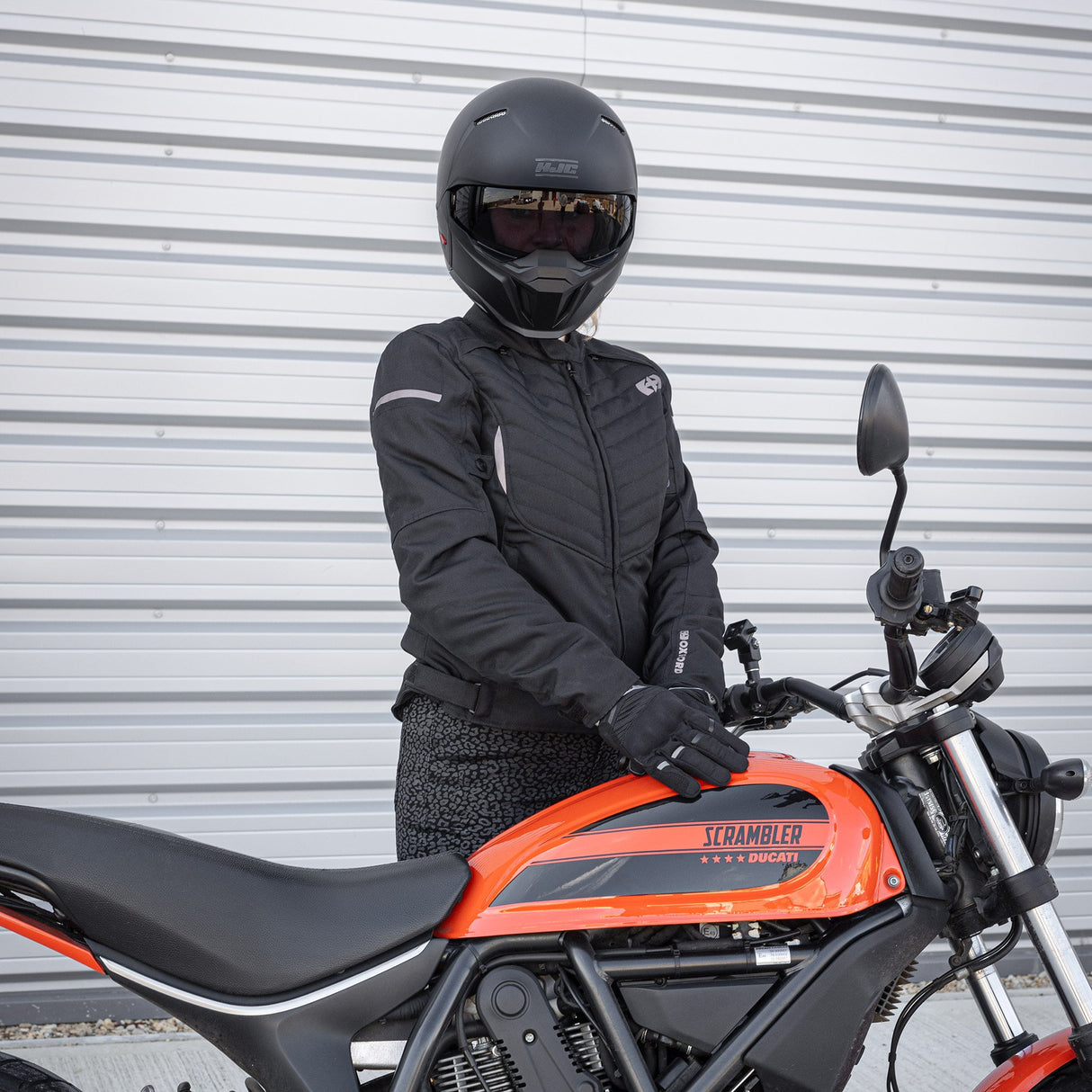 Oxford Valencia D2D 3.0 Ladies Motorcycle Jacket Black