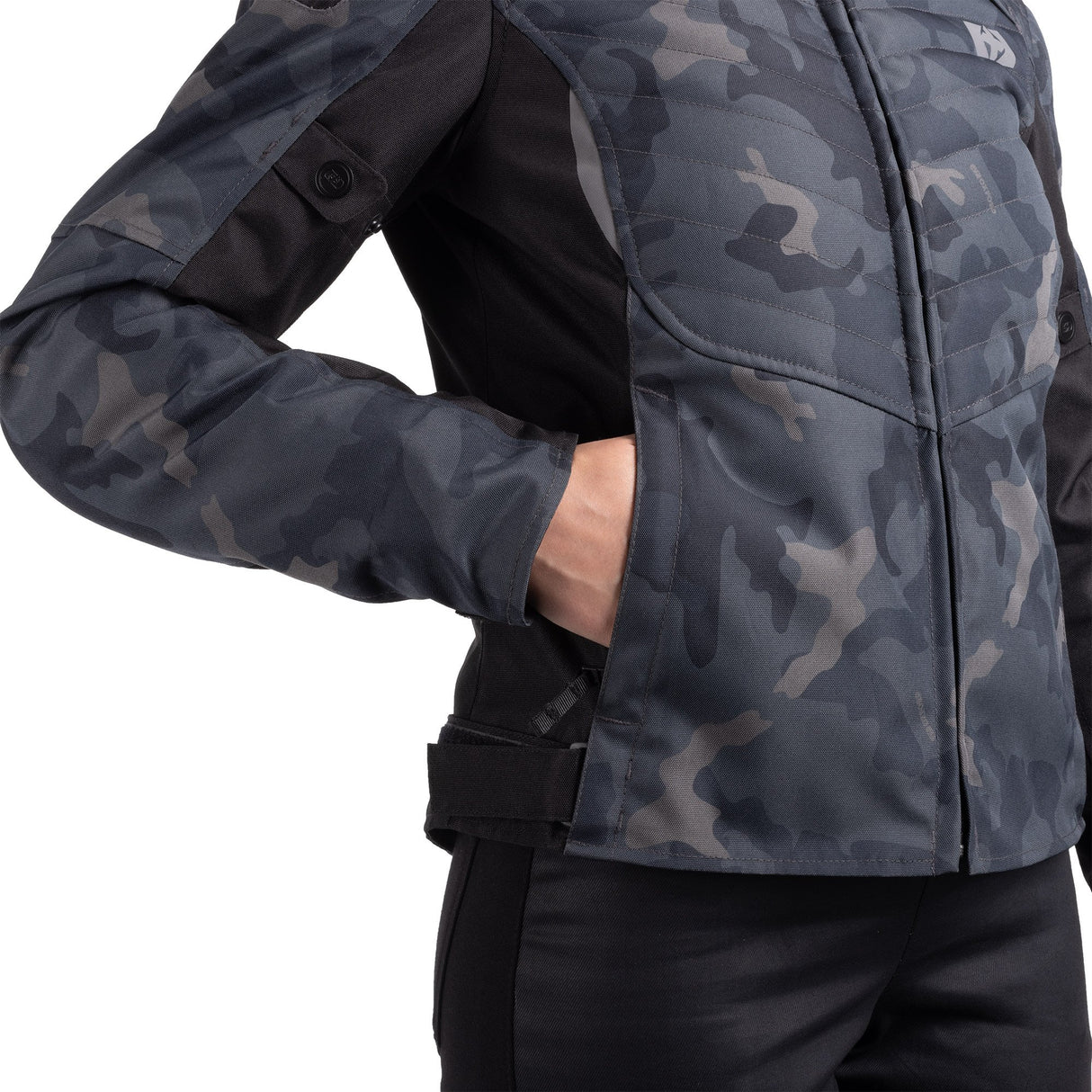 Oxford Valencia D2D 3.0 Ladies Motorcycle Jacket Black Camo