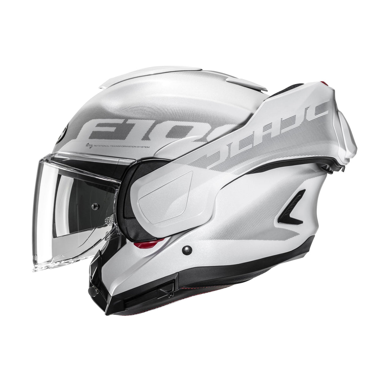 HJC F100 Hetal MC1SF Red Modular Motorcycle Helmet