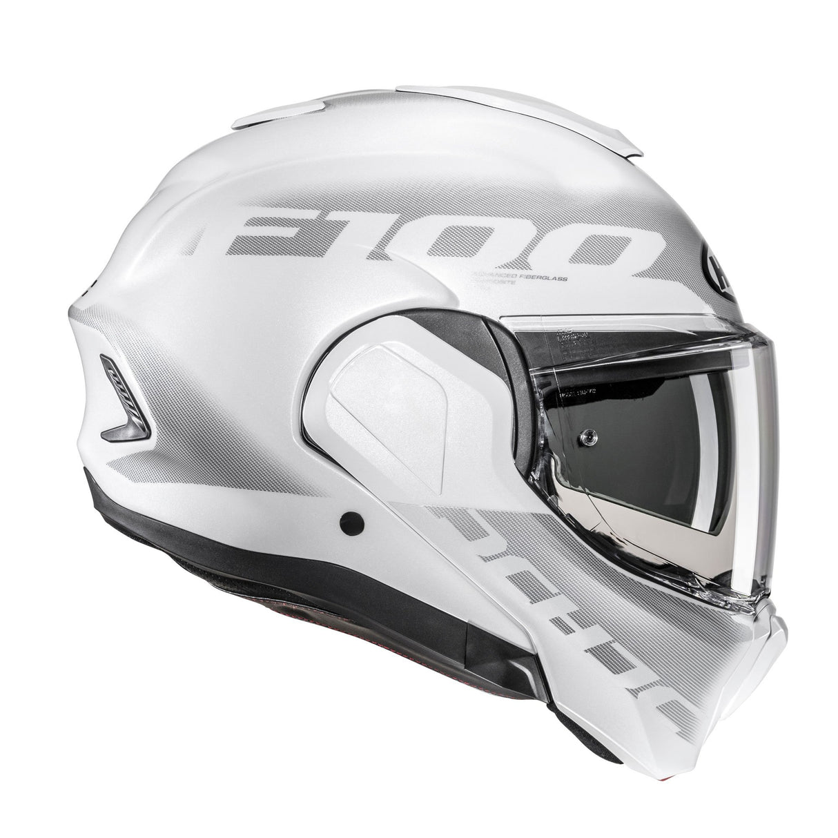 HJC F100 Hetal MC1SF Red Modular Motorcycle Helmet