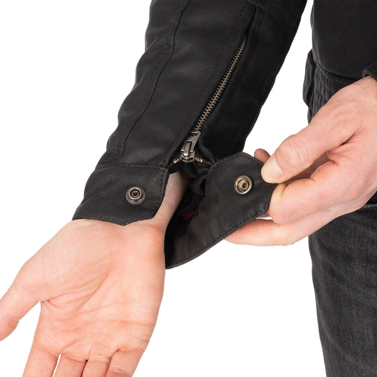 Oxford Hardy Wax 2.0 Men's Motorcycle Jacket Black