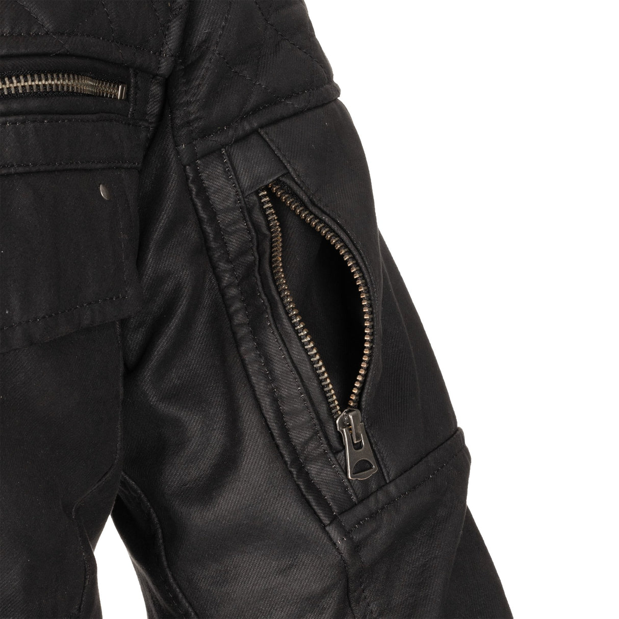 Oxford Hardy Wax 2.0 Men's Motorcycle Jacket Black