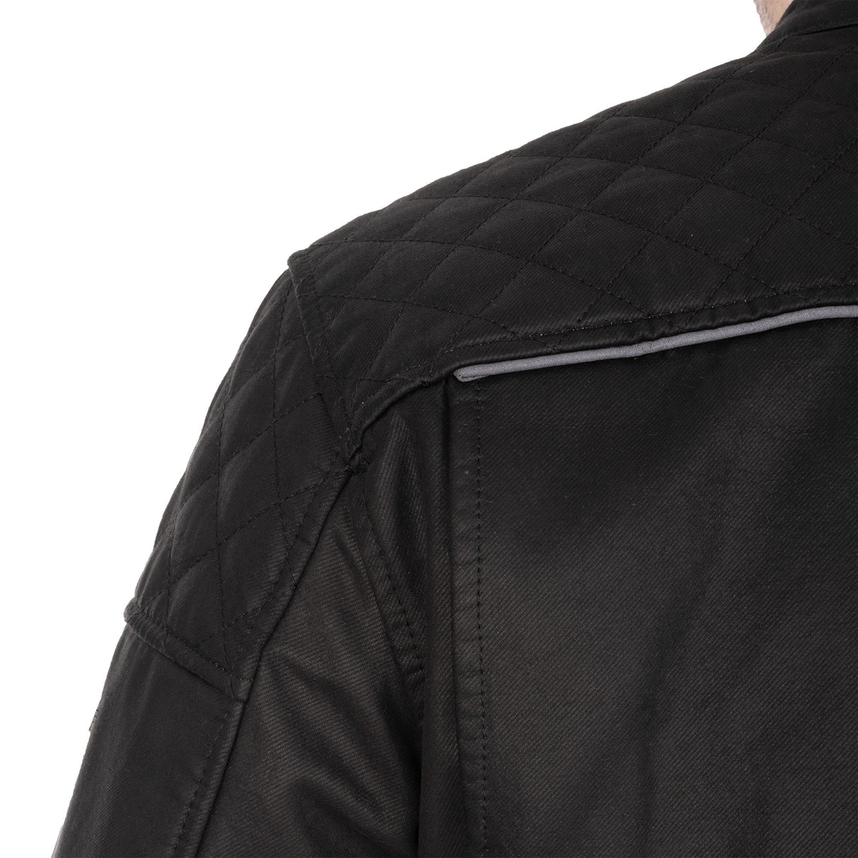 Oxford Hardy Wax 2.0 Men's Motorcycle Jacket Black