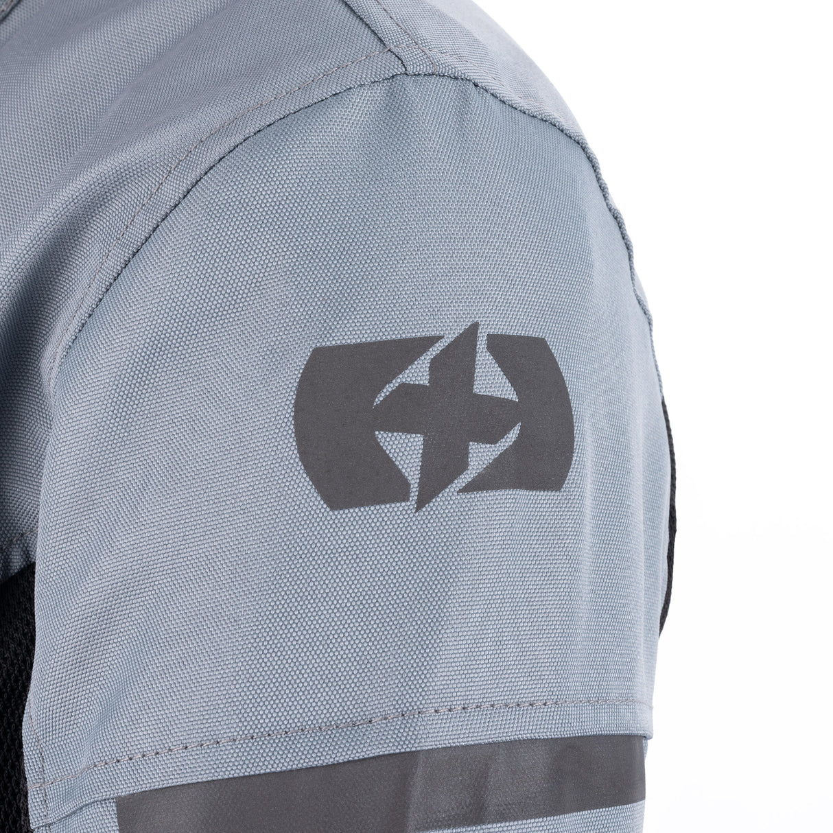 Spartan Air Men's Motorcycle Jacket Black Grey