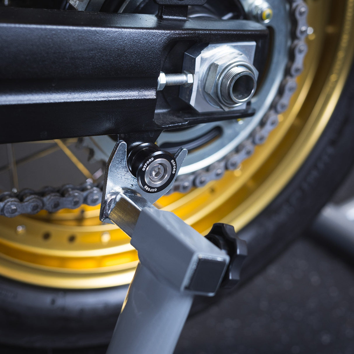 Oxford OX281 Motorcycle Premium Rear Paddock Stand Heavy Duty