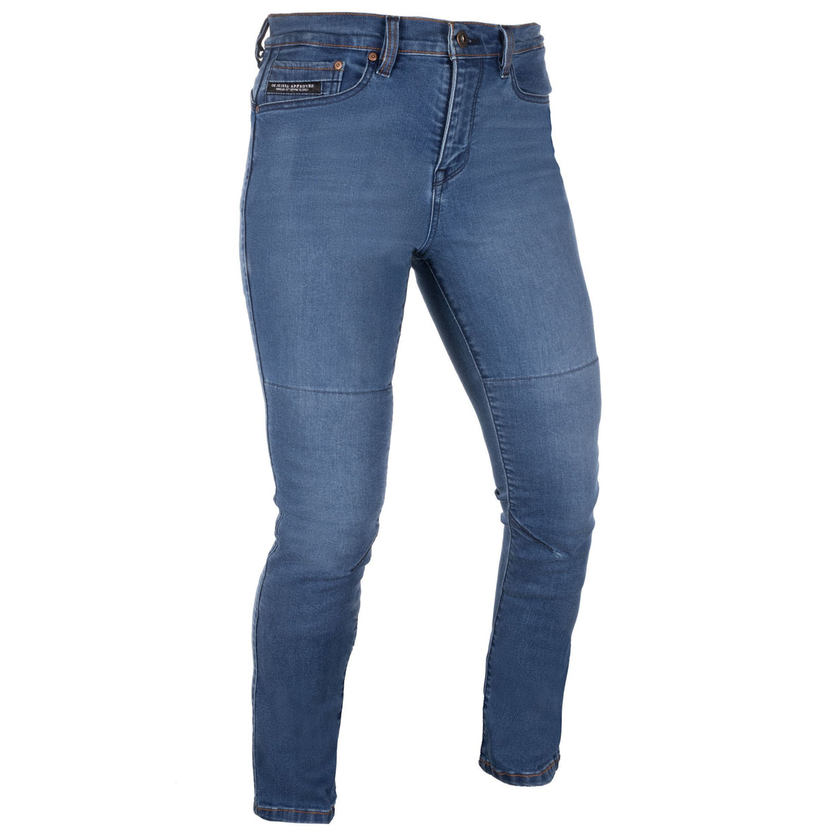 Oxford Original Approved Sofia AA Women's Straight Motorcycle Jeans Mid Blue