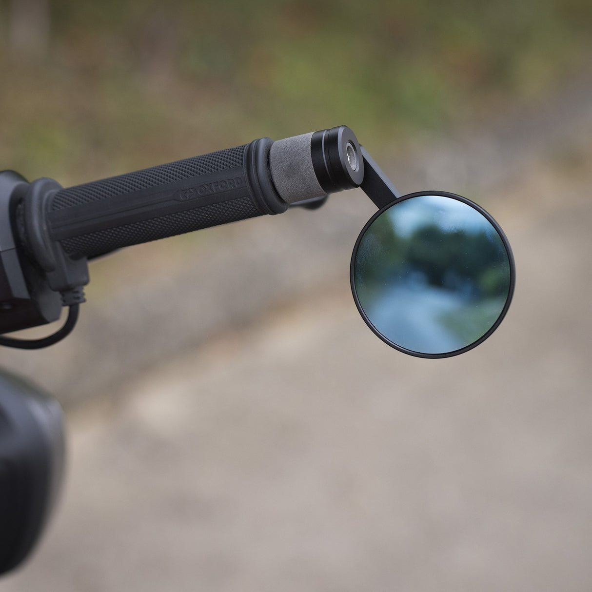 Oxford OX508 Circle 360 Motorcycle Bar End Mirror