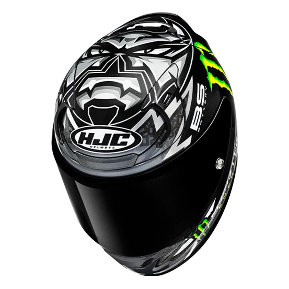 HJC RPHA 12 Quartararo Replica Black Motorcycle Helmet
