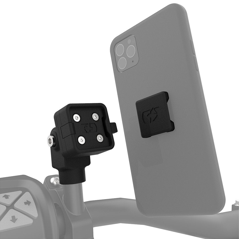 Oxford CLIQR OX863 Motorcycle Mirror Replacement Motorbike Phone Mount Holder Handlebar