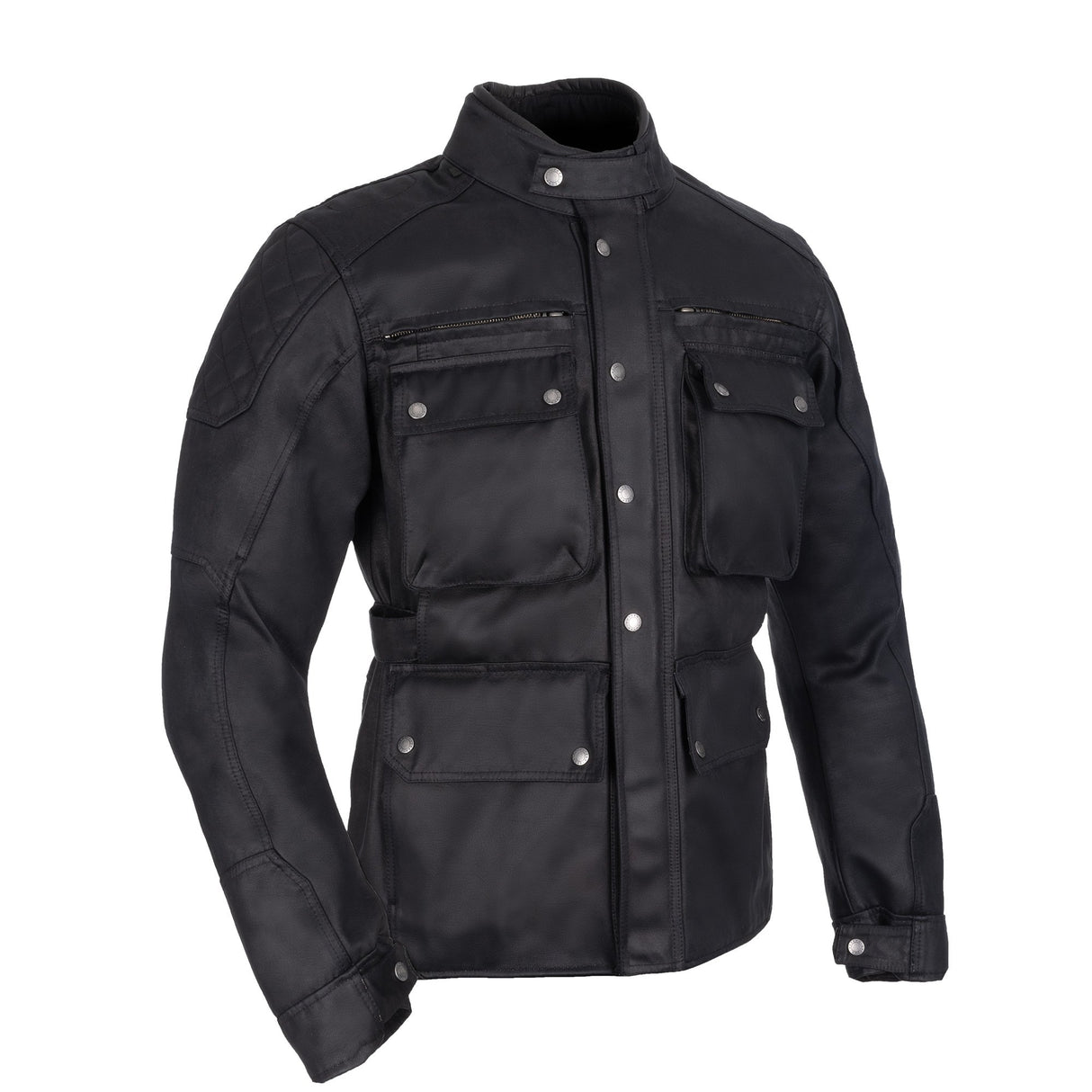 Oxford Sterling D2D Motorcycle Jacket Black Wax