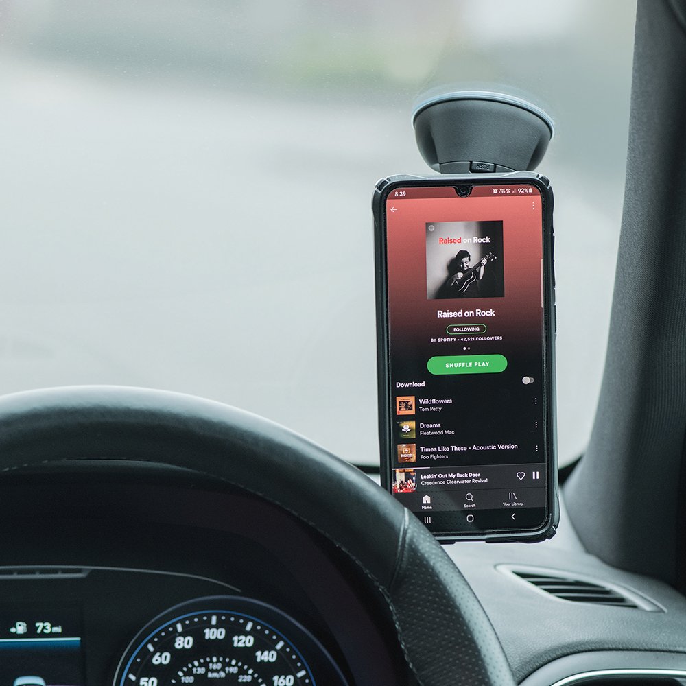 Oxford CLIQR OX867 Universal Car Suction Phone Holder Windscreen Mount Cradle