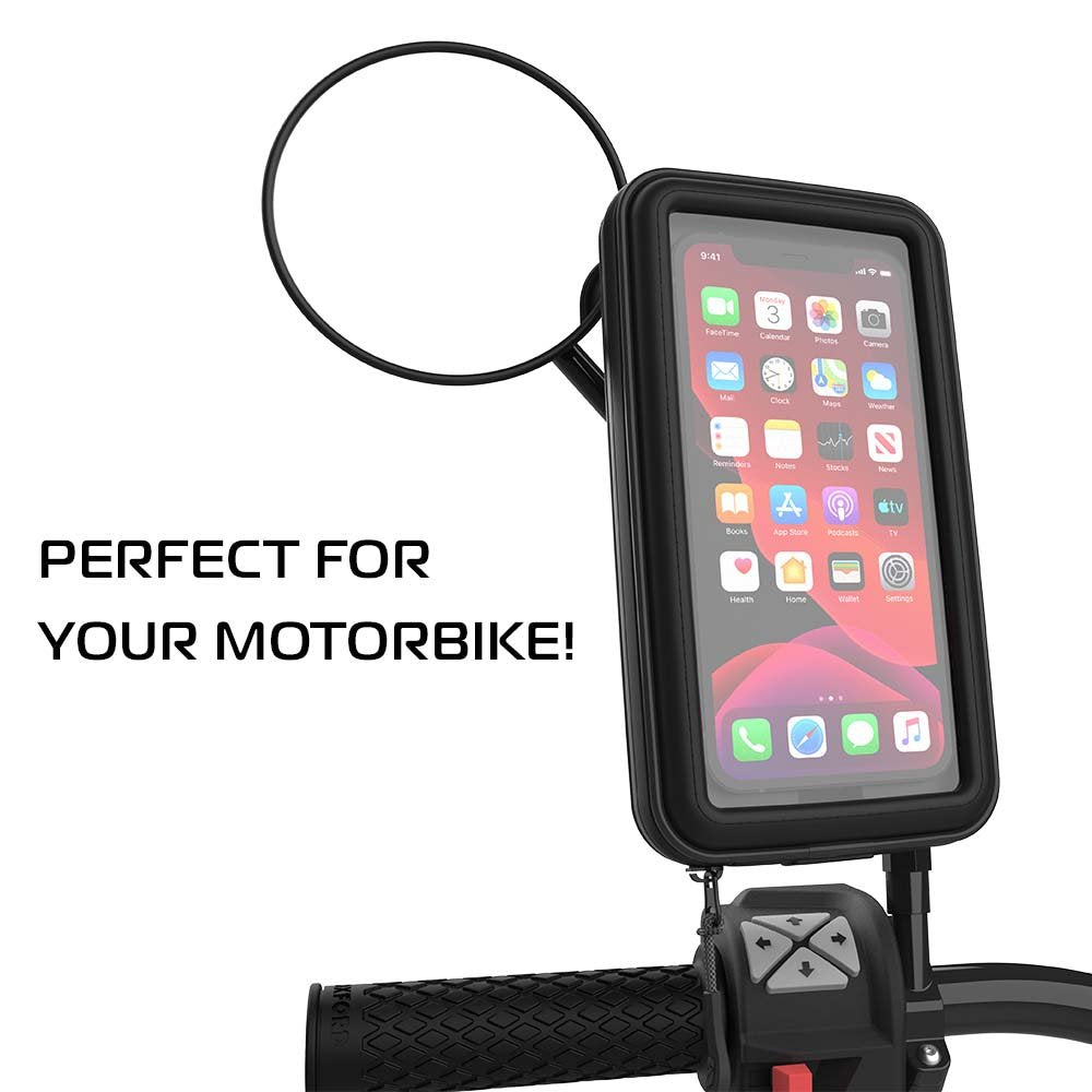 Oxford CLIQR OX868 Motorcycle Universal Waterproof Phone Case Motorbike Bicycle Phone Protector