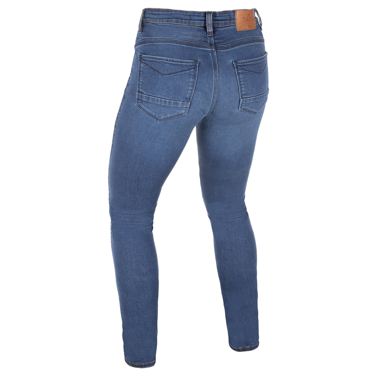 Oxford Original Approved Sofia AA Women's Straight Motorcycle Jeans Mid Blue