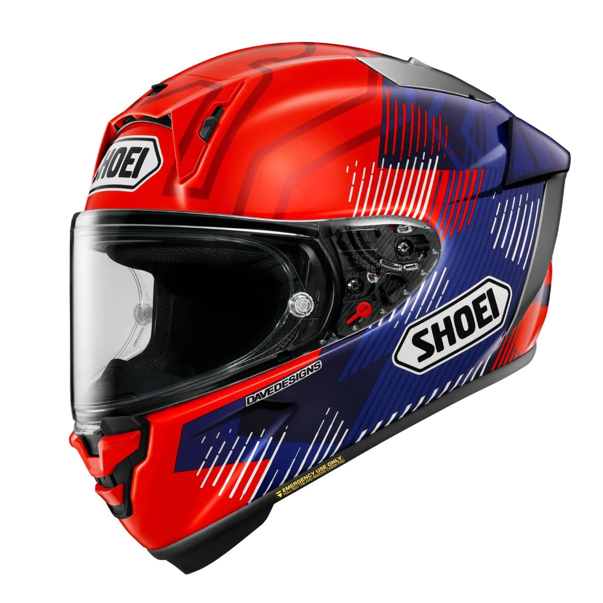 Shoei X-SPR PRO Marquez 8 TC1 Red Motorcycle Helmet