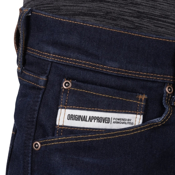 Oxford Original Approved Marshal AAA Straight Motorcycle Men’s Jeans Dark Aged