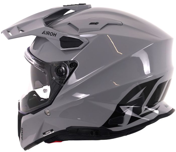 Airoh Commander 2 Cement Grey Gloss Motorcycle Helmet