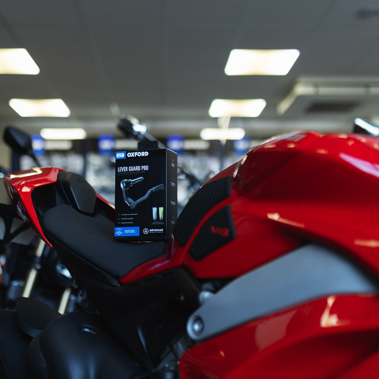 Oxford OX984 Lever Guard Pro Motorcycle Motorbike Hand Guard Aluminium